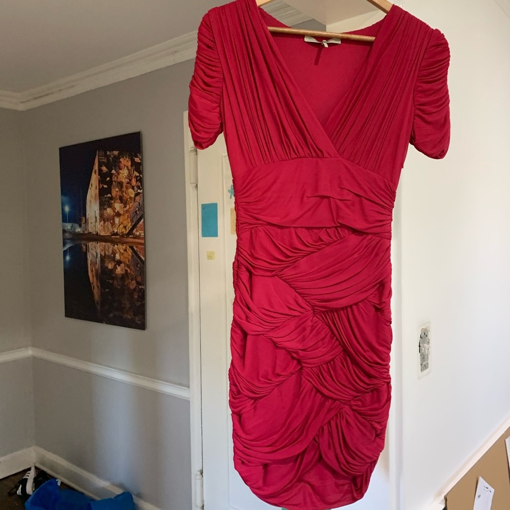 Worn once Hot pink Halston heritage